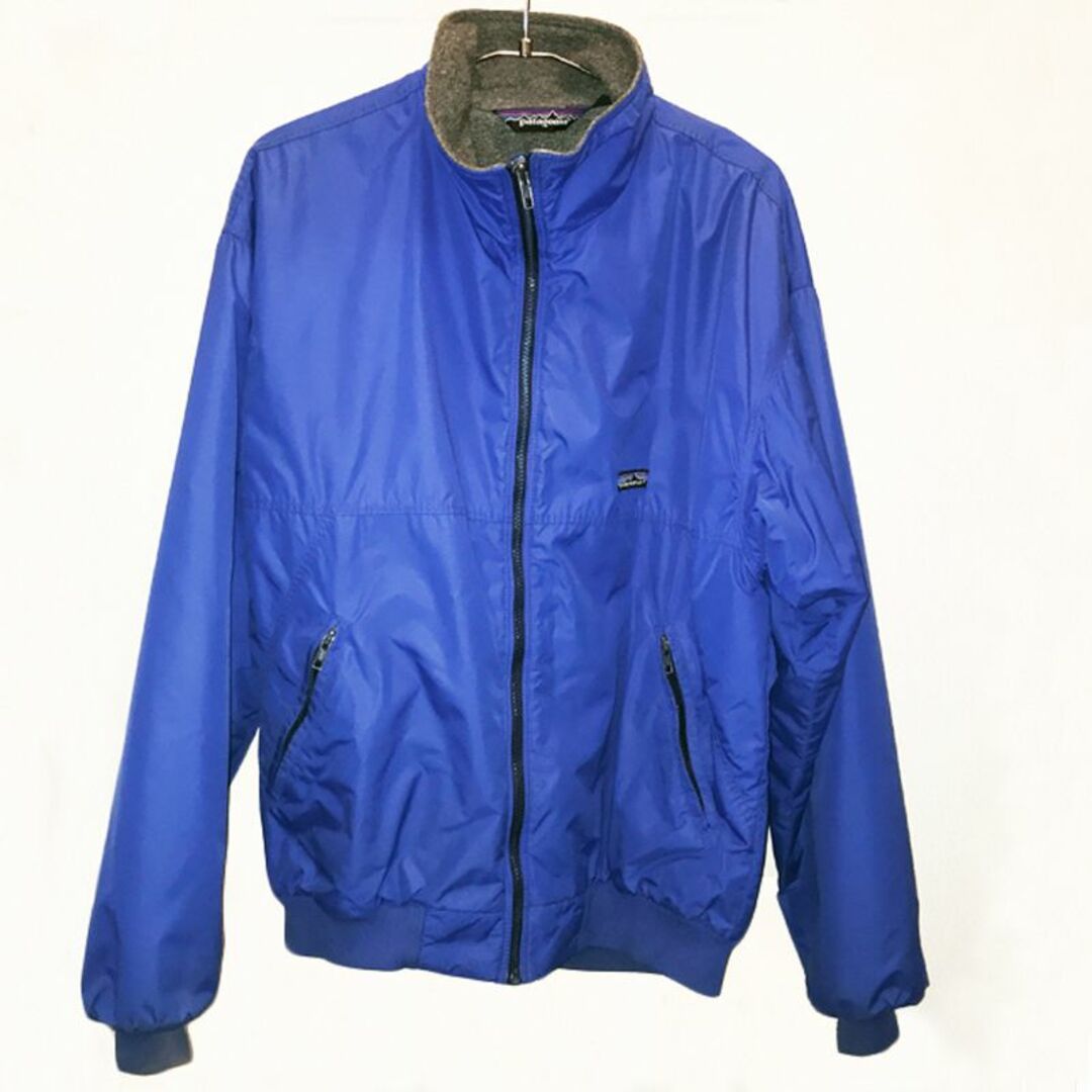 patagonia(パタゴニア)のpatagonia USA製 シェルドシンチラジャケット 内側フリース 80s メンズのジャケット/アウター(ナイロンジャケット)の商品写真