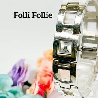 フォリフォリ(Folli Follie)の【送料無料】i59 Folli Follie フォリフォリ　ステンレス　シルバー(腕時計)