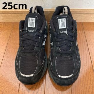 ニューバランス(New Balance)のアメリカUSA製 ニューバランス　ブラック　W990BK4  25cm(スニーカー)