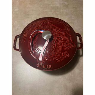 ストウブ(STAUB)の即日発送　日本未発売　数量限定新品　ストウブココット ラウンド　ドラゴン24cm(鍋/フライパン)