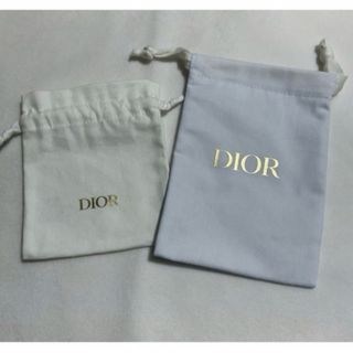 ディオール(Dior)のディオール　 巾着　２枚 ノベルティ(ポーチ)