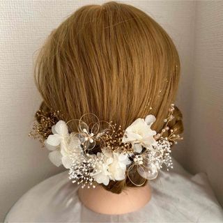 ヘッドパーツ　ヘッドドレス　ヘアピン　髪飾り　成人式髪飾り　卒業式髪飾り(ヘアアクセサリー)