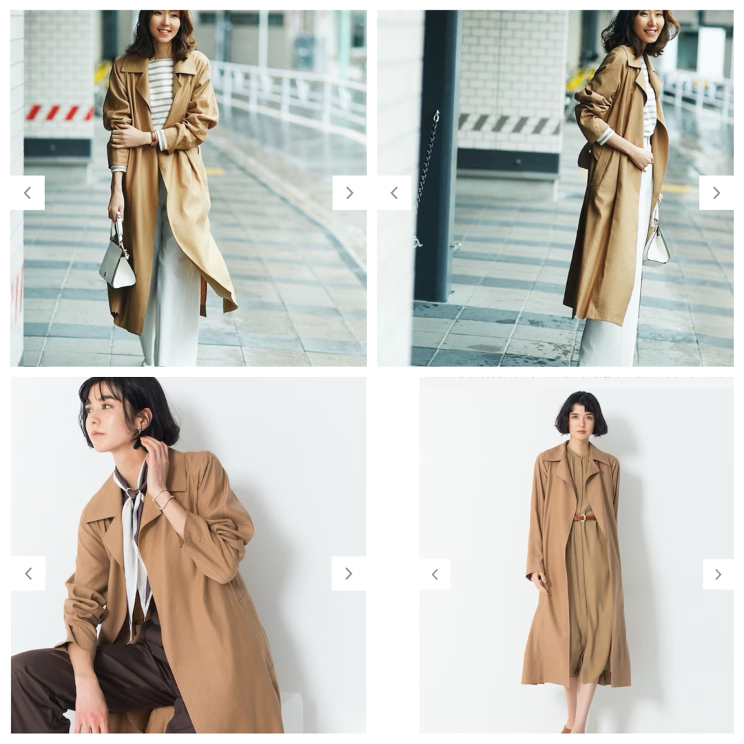 23区 - 23区ONWARD Vintege Soft Twill ラップコートの通販 by 23区 - 23区ONWARD Vintege Soft Twill ラップコートの通販 by