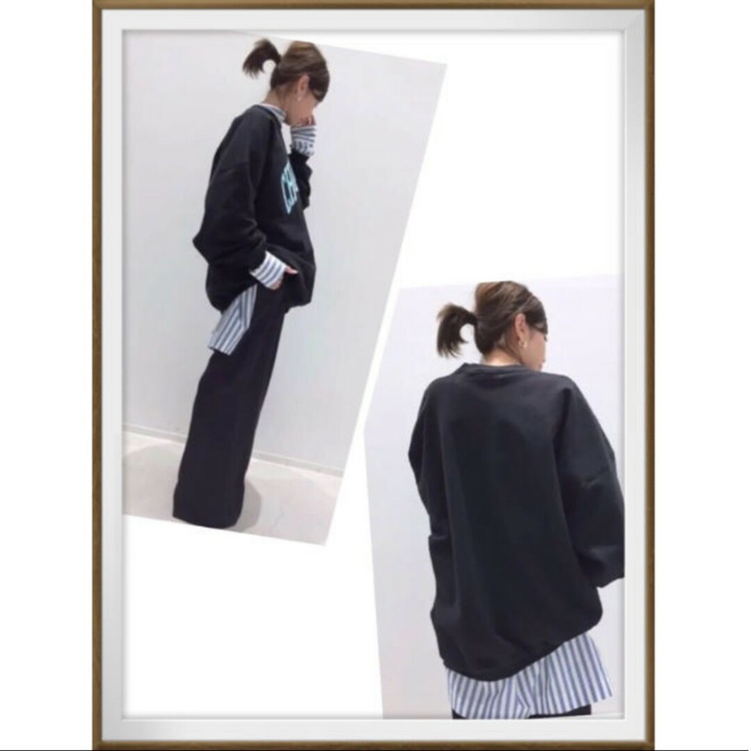 L'Appartement DEUXIEME CLASSE(アパルトモンドゥーズィエムクラス)のL'Appartement CHINATOWNMARKET C/N SWEAT レディースのトップス(トレーナー/スウェット)の商品写真