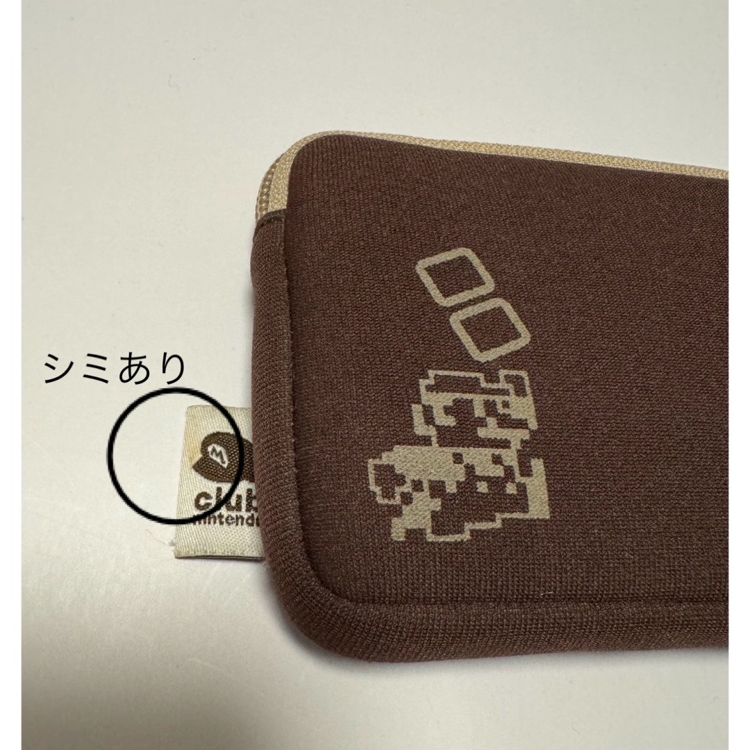 クラブニンテンドー DS Lite ポーチ 非売品 ブラウン エンタメ/ホビーのゲームソフト/ゲーム機本体(その他)の商品写真
