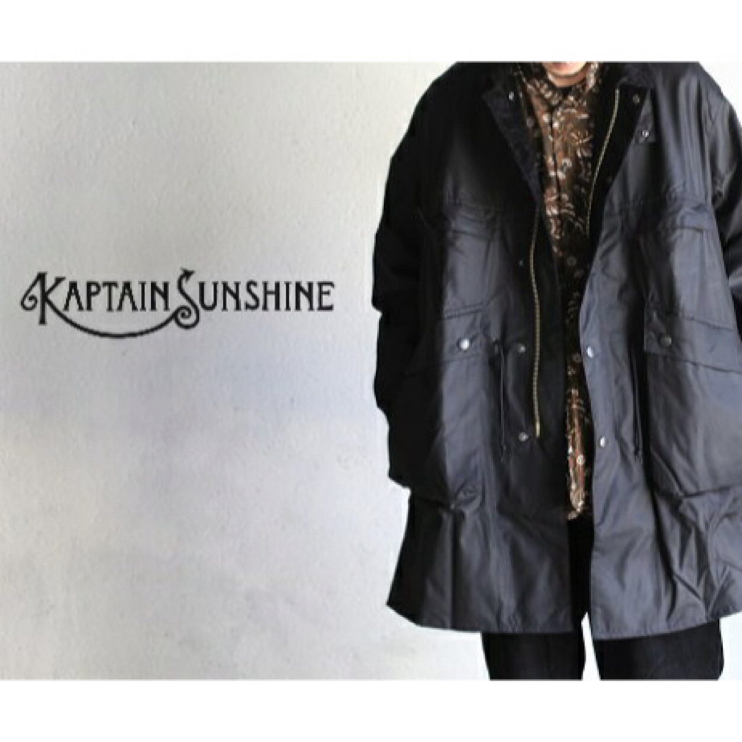 Barbour(バーブァー)のKAPTAIN SUNSHINE x babourスタンドカラートラベラーコート レディースのジャケット/アウター(ロングコート)の商品写真