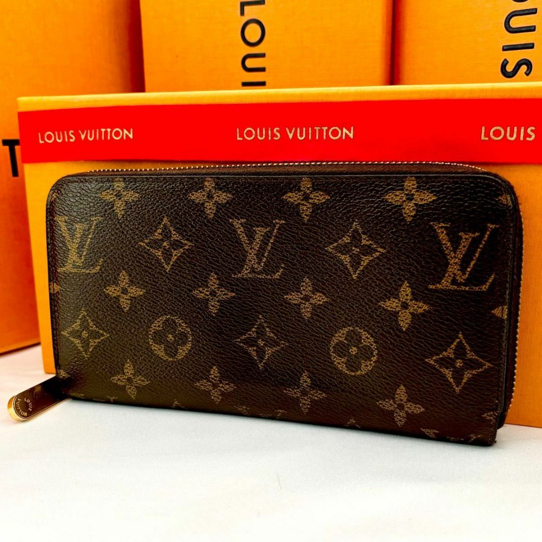 LOUIS VUITTON(ルイヴィトン)のSS級極美品　人気　綺麗　定価11万　ルイヴィトン　ジッピーウォレット　長財布 レディースのファッション小物(財布)の商品写真