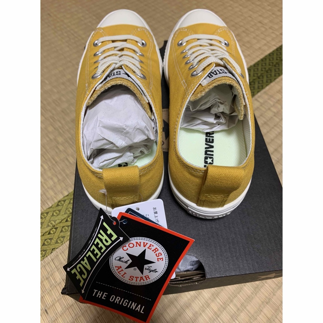 CONVERSE(コンバース)のコンバース　オールスター　24㎝　イエロー　 レディースの靴/シューズ(スニーカー)の商品写真