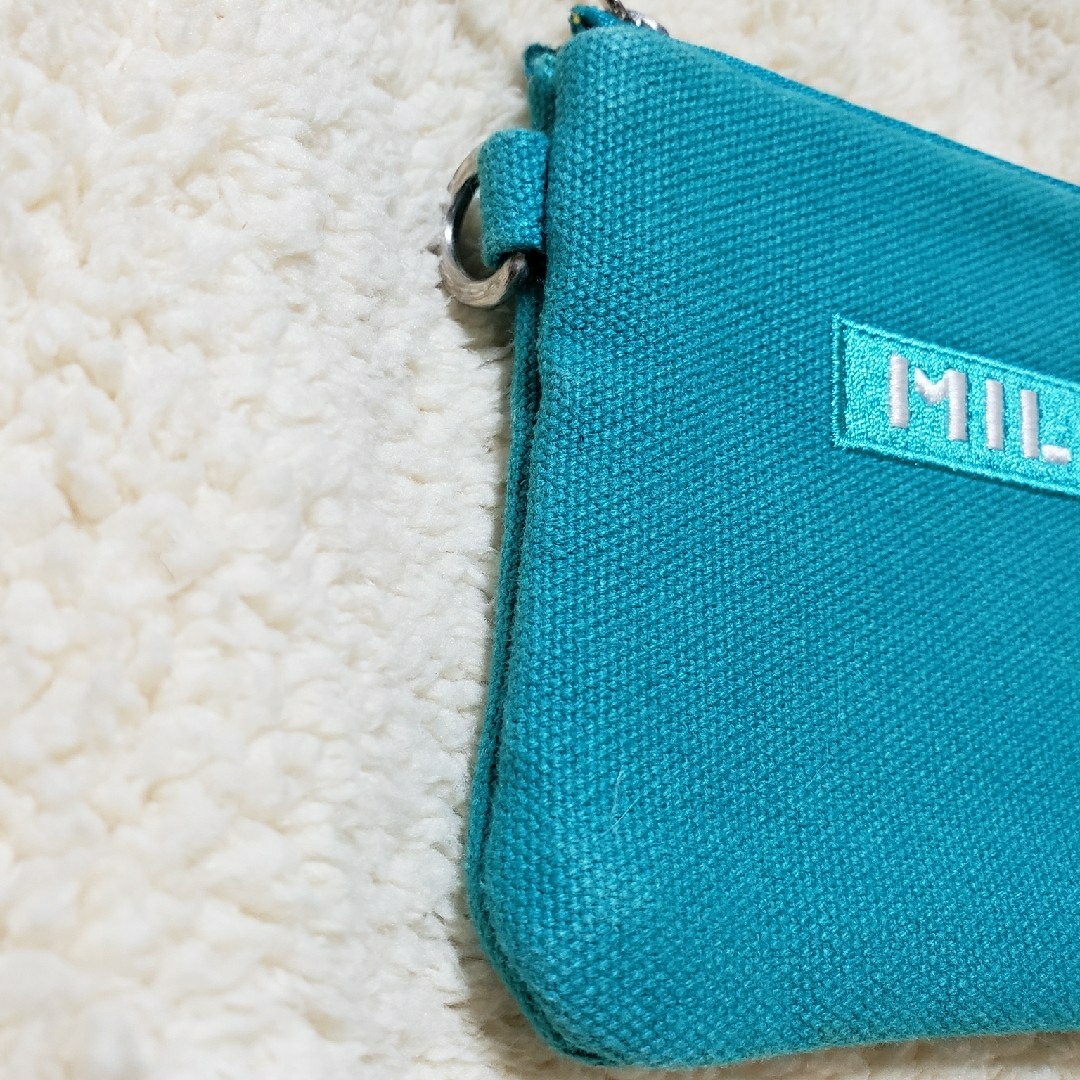 MILKFED.(ミルクフェド)の《MILKFED.》中古品   キャンバス生地風   ミニ財布 レディースのファッション小物(財布)の商品写真