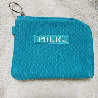 ミルクフェド(MILKFED.)の《MILKFED.》中古品   キャンバス生地風   ミニ財布(財布)