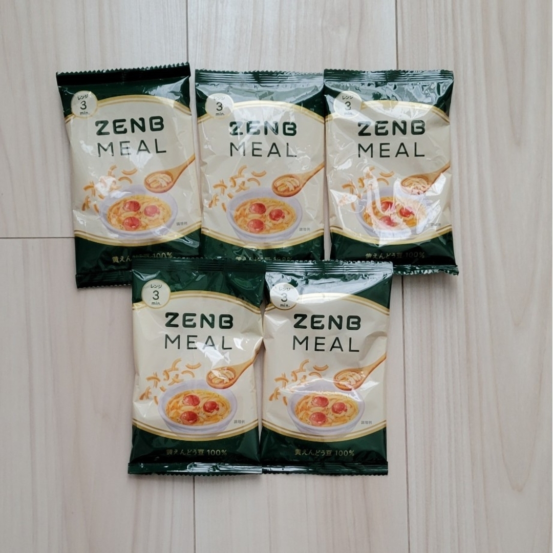 ZENB MEAL 5袋　ゼンブミール コスメ/美容のダイエット(ダイエット食品)の商品写真