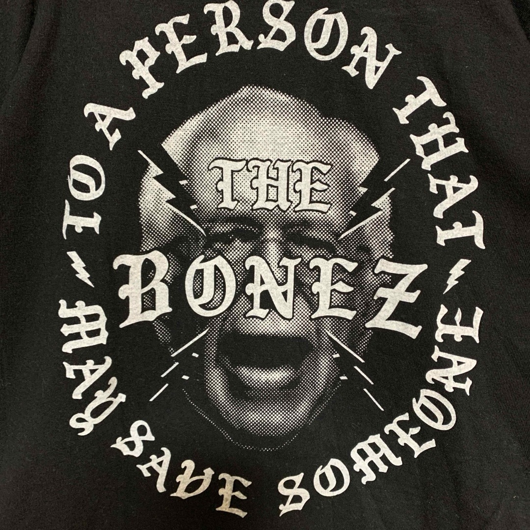 【激レア】★The BONEZ☆ザ・ボーンズ★全面プリント☆バンド★ロンT☆古着