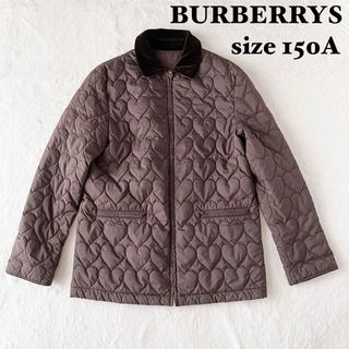 BURBERRY - 【美品】バーバリーズ　薄手ブルゾン　ジャケット　キルティング　ブラウン150A