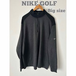 NIKE - NIKE GOLF ライトフリース　カットソー　ハーフジップ　ゴルフウェア