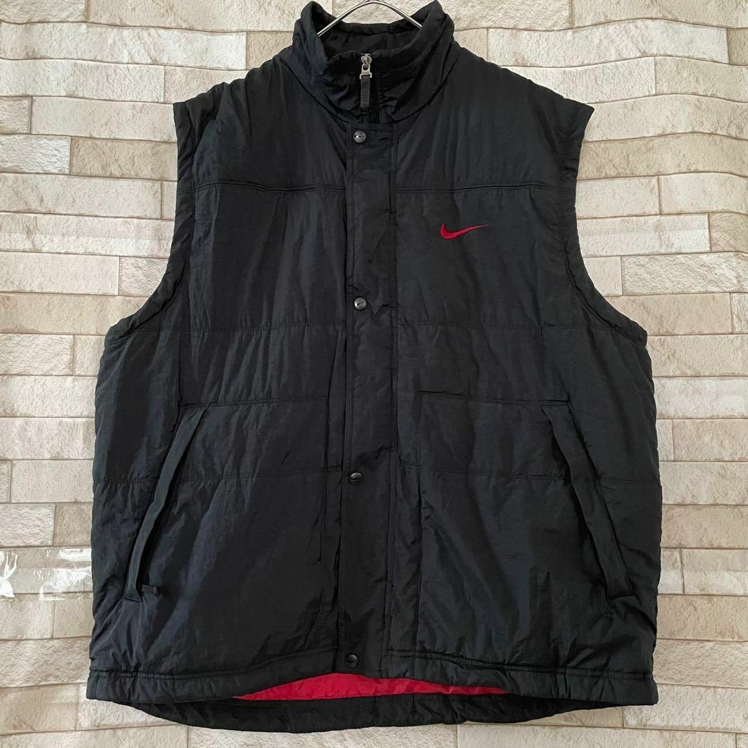 NIKE 90s ダウンベスト 消せ 刺繍 ロゴ NIKE 90s ダウンベスト 消せ 刺繍 ロゴ