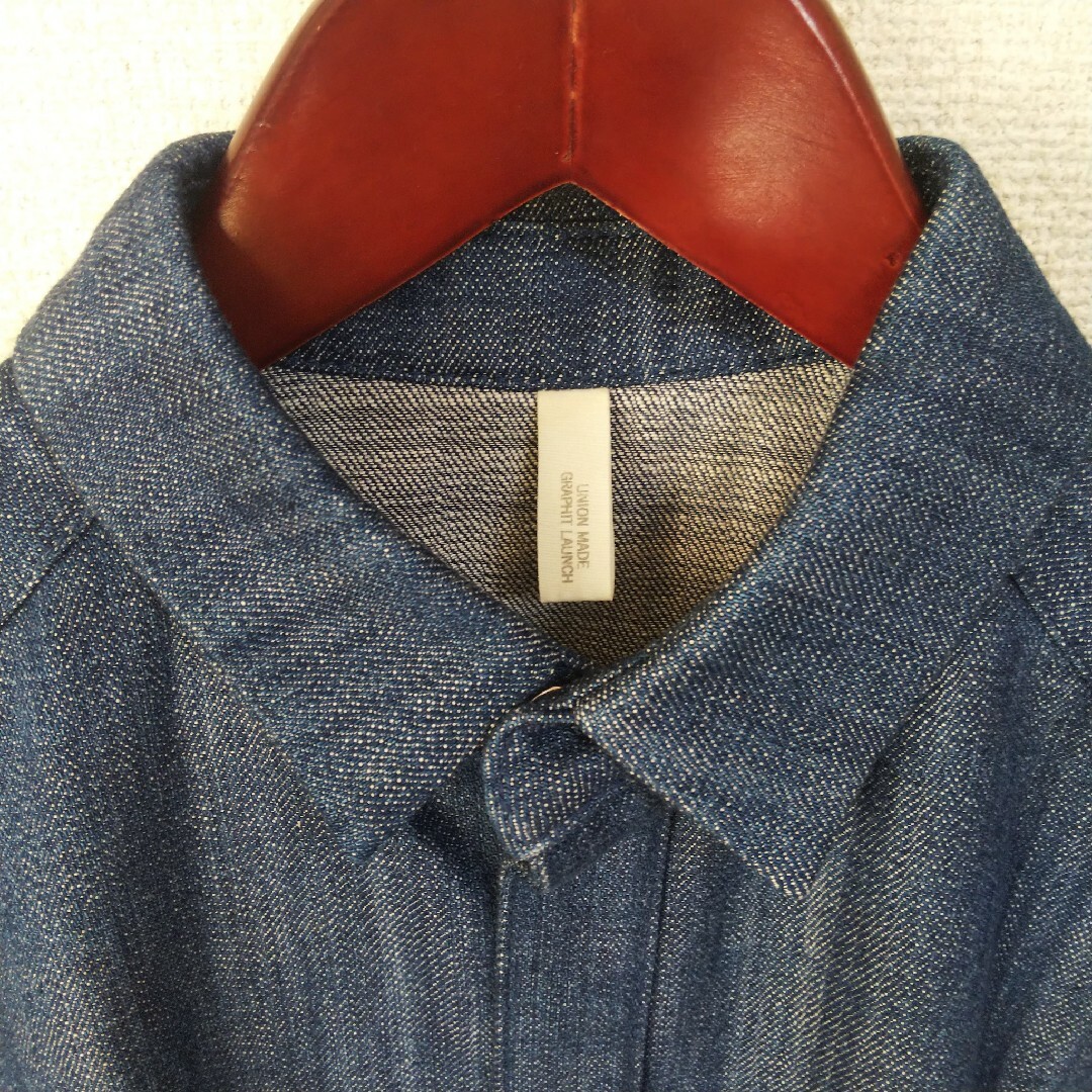 HOLLYWOOD RANCH MARKET(ハリウッドランチマーケット)の半袖デニムシャツ メンズのトップス(シャツ)の商品写真