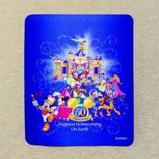 ディズニー(Disney)の海外ディズニーランド開園50周年限定マウスパッド(キャラクターグッズ)