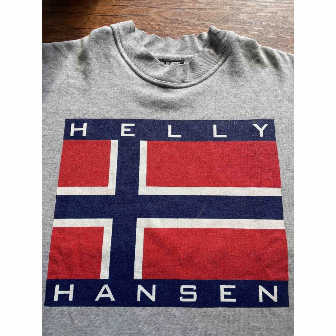 HELLY HANSEN(ヘリーハンセン)の90s『Helly H ansen』ヘリーハンセン　スウェット　USA製 メンズのトップス(スウェット)の商品写真