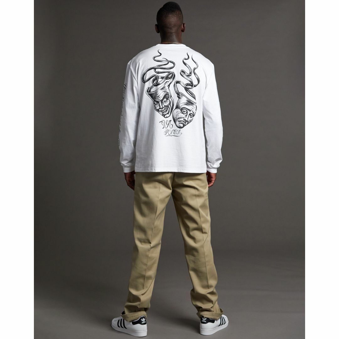 RVCA - MR CARTOON RVCA LAUGH LONG SLEEVE TEE WTの通販 by