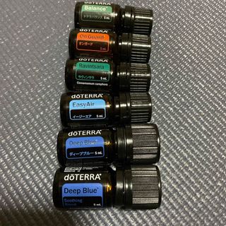 ドテラ(doTERRA)の🉐2/15本日のみの価格【未開封】ドテラ　6本セット　5ml(エッセンシャルオイル（精油）)