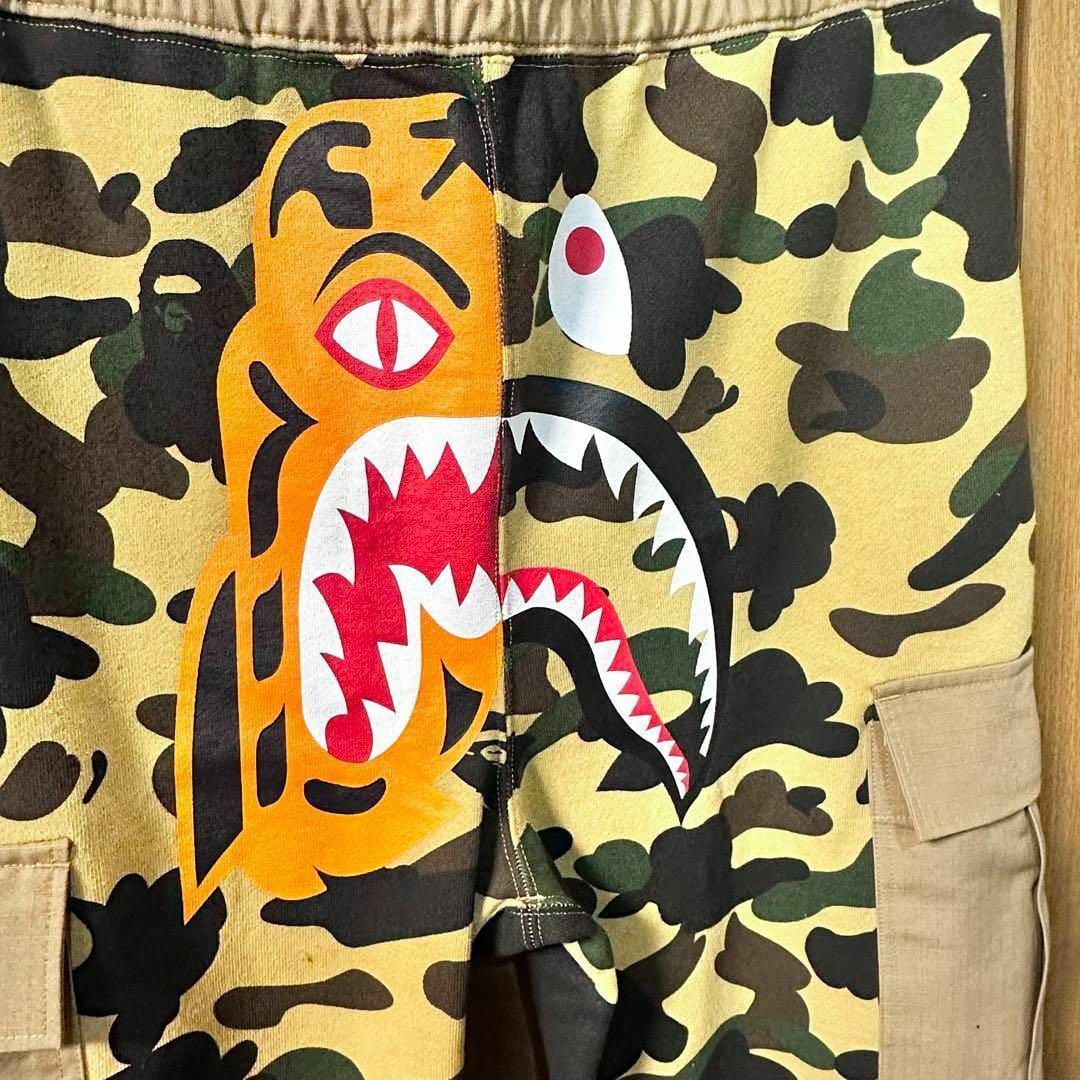 最安価格 1stcamo bape tiger pants cargo shark パンツ