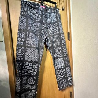 シュプリーム(Supreme)のSupreme Paisley Grid Chino Pant(ワークパンツ/カーゴパンツ)