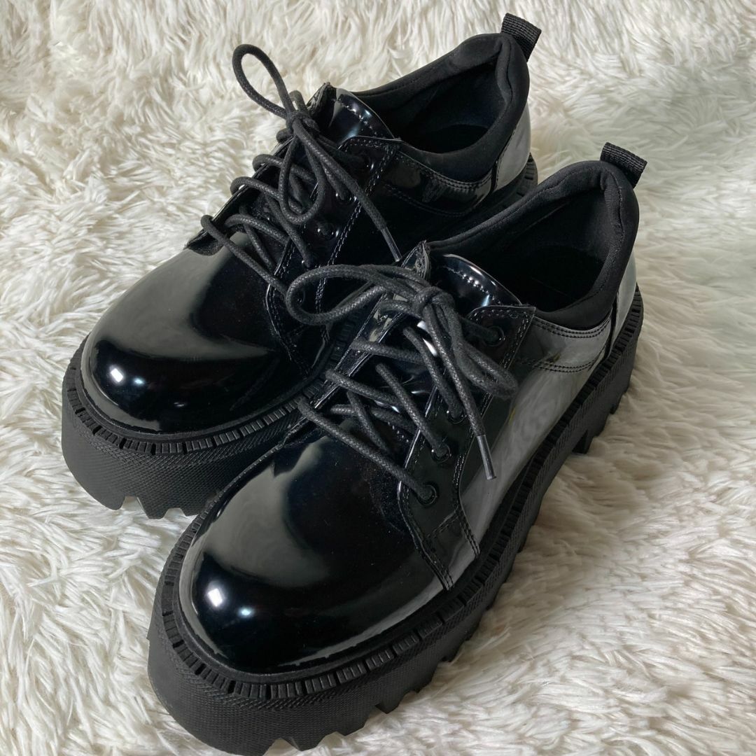 ZARA - 極美品 ZARA ザラ 厚底 トラックソール レースアップ ZARA - 極美品 ZARA ザラ 厚底 トラックソール レースアップ