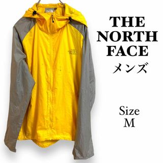 ザノースフェイス(THE NORTH FACE)のG1192 ザーノースフェイス【M】メンズ　マウンテンジャケット　軽い　黄色(マウンテンパーカー)