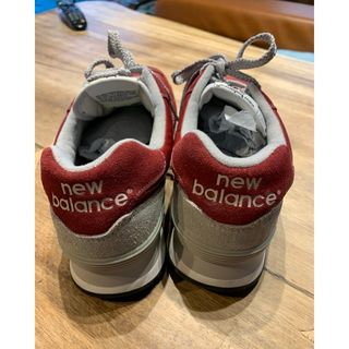 ニューバランス(New Balance)のニューバランス　レッド　27センチ(スニーカー)