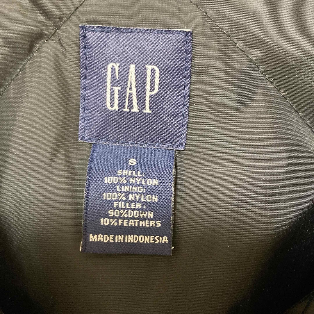 GAP(ギャップ)の[OLD GAP]オールドギャップ　ダウンジャケット　ブラック　Sサイズ メンズのジャケット/アウター(ダウンジャケット)の商品写真