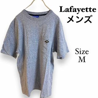 ラファイエット(Lafayette)のG1182 Lafayette【M】メンズ　半袖シャツ　スカイブルー綿100%(Tシャツ/カットソー(半袖/袖なし))