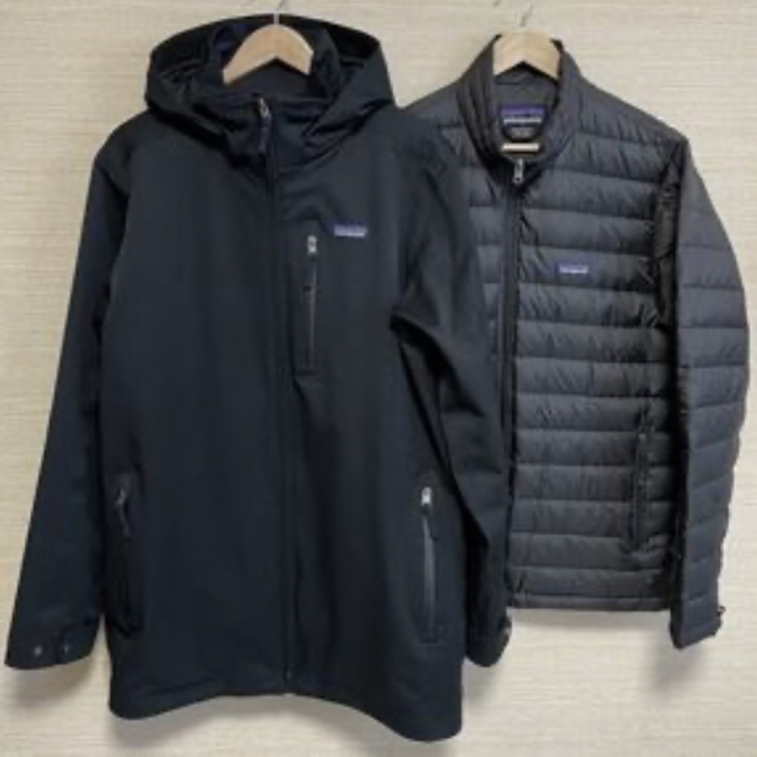 patagonia(パタゴニア)のpatagonia/パタゴニア  トレス•スリーインワン•パーカー ブラック メンズのジャケット/アウター(マウンテンパーカー)の商品写真