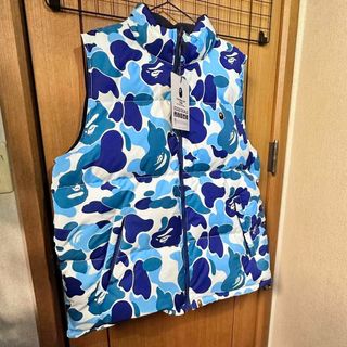 リバーシブル　Bape ABCcamoダウンベスト