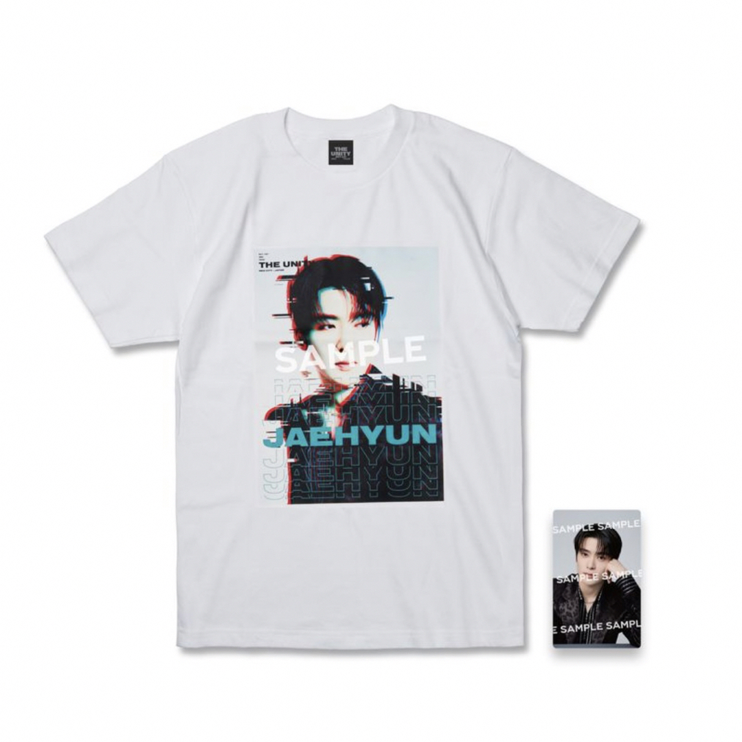 NCT(エヌシーティー)のNCT127 イリチル JAEHYUNジェヒョン TシャツMサイズ トレカ付 エンタメ/ホビーのタレントグッズ(アイドルグッズ)の商品写真