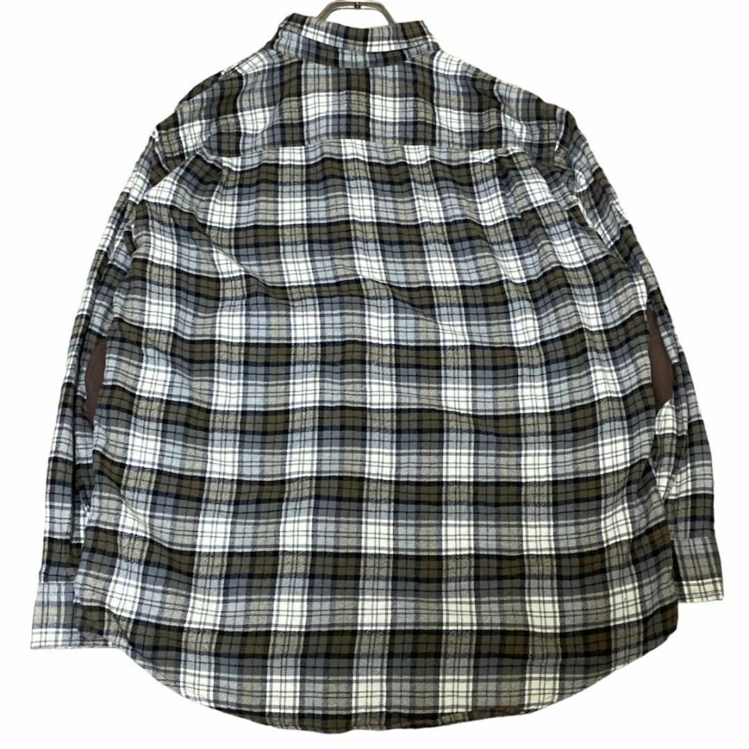 PENDLETON(ペンドルトン)のPENDLETON 長袖シャツ エルボーパッチ チェック 両胸ポケット o49 メンズのトップス(シャツ)の商品写真