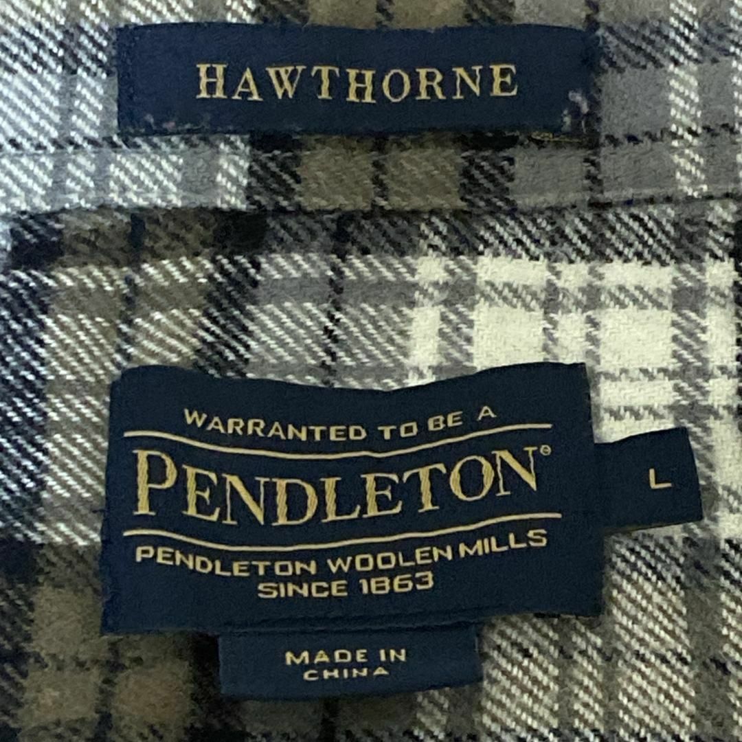 PENDLETON(ペンドルトン)のPENDLETON 長袖シャツ エルボーパッチ チェック 両胸ポケット o49 メンズのトップス(シャツ)の商品写真