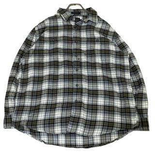 ペンドルトン(PENDLETON)のPENDLETON 長袖シャツ エルボーパッチ チェック 両胸ポケット o49(シャツ)