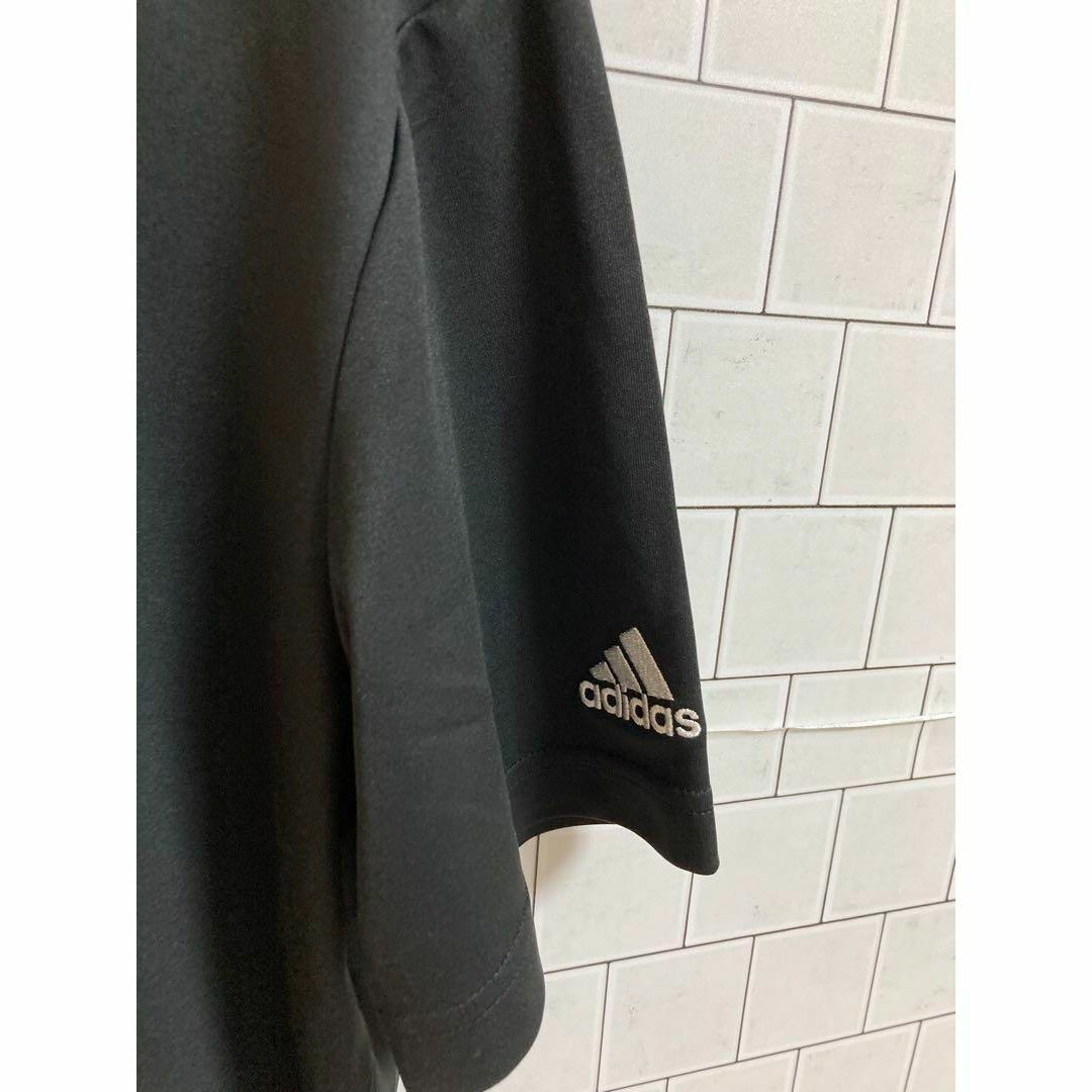 adidas(アディダス)のG1148 adidas【L】アディダス　メンズ　ポロシャツ　黒　ブラック メンズのトップス(ポロシャツ)の商品写真