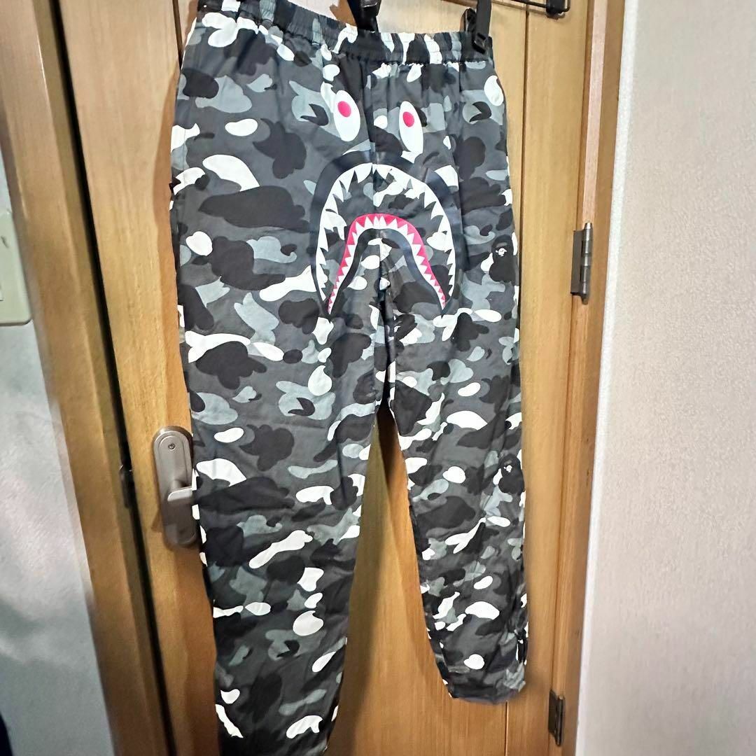 A BATHING APE - 蓄光 Bape city camo shark cotton pantsの通販 A BATHING APE - 蓄光 Bape city camo shark cotton pantsの通販