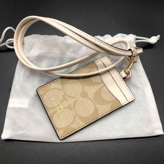 コーチ(COACH)の即決 新品 未使用 COACH コーチ パスケース 定期入れ ID(名刺入れ/定期入れ)