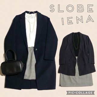 SLOBE IENA スローブイエナ スカート グレンチェック M【匿名配送】