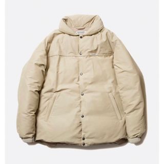 クーティー(COOTIE)のCOOTIE / 60/40 Cloth Down Jacket(Beige)(ダウンジャケット)