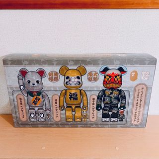 BE@RBRICK - BE@RBRICK 招き猫 黒透明メッキ 100％ & 400％の通販 by