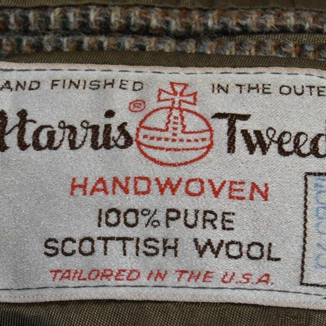 Harris Tweed(ハリスツイード)のハリス ツィード 13837c USA製 ジャケット Harris tweed メンズのジャケット/アウター(テーラードジャケット)の商品写真