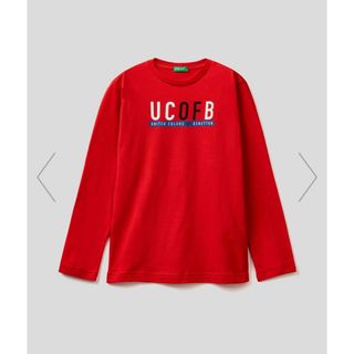 ユナイテッドカラーズオブベネトン(UNITED COLORS OF BENETTON.)のキッズロゴプリント長袖Tシャツ・カットソーB(Tシャツ/カットソー)