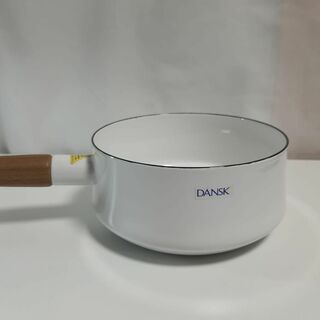 ダンスク　片手鍋　18cm　ホワイト(鍋/フライパン)