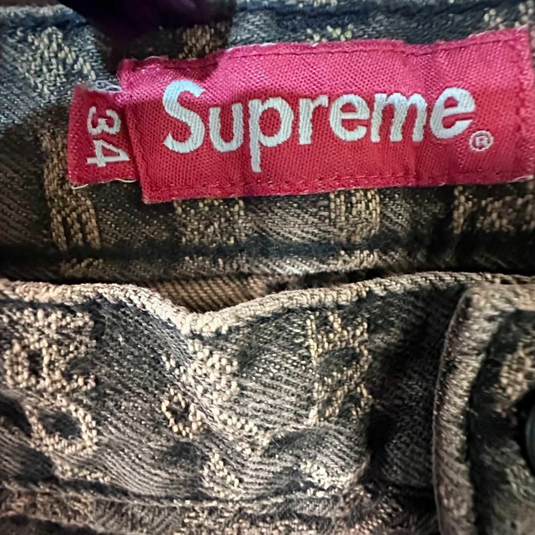 Supreme(シュプリーム)のsupreme multi type jacquard Regular Jean メンズのパンツ(デニム/ジーンズ)の商品写真