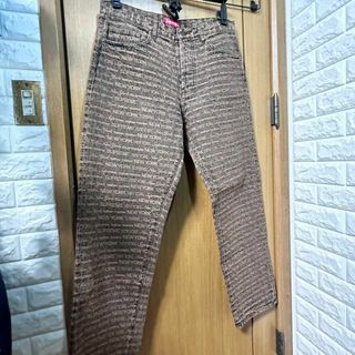 シュプリーム(Supreme)のsupreme multi type jacquard Regular Jean(デニム/ジーンズ)