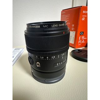 ソニー(SONY)の【極美品】sony eマウントレンズ　sel15f14g(レンズ(単焦点))