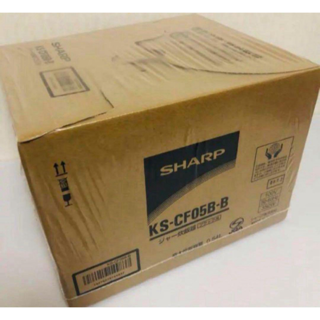 SHARP(シャープ)の【新品未開封】シャープ 炊飯器 マイコン 3合 パン調理機能付き ブラック スマホ/家電/カメラの調理家電(炊飯器)の商品写真